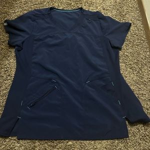 Scrubs navy blue and grey